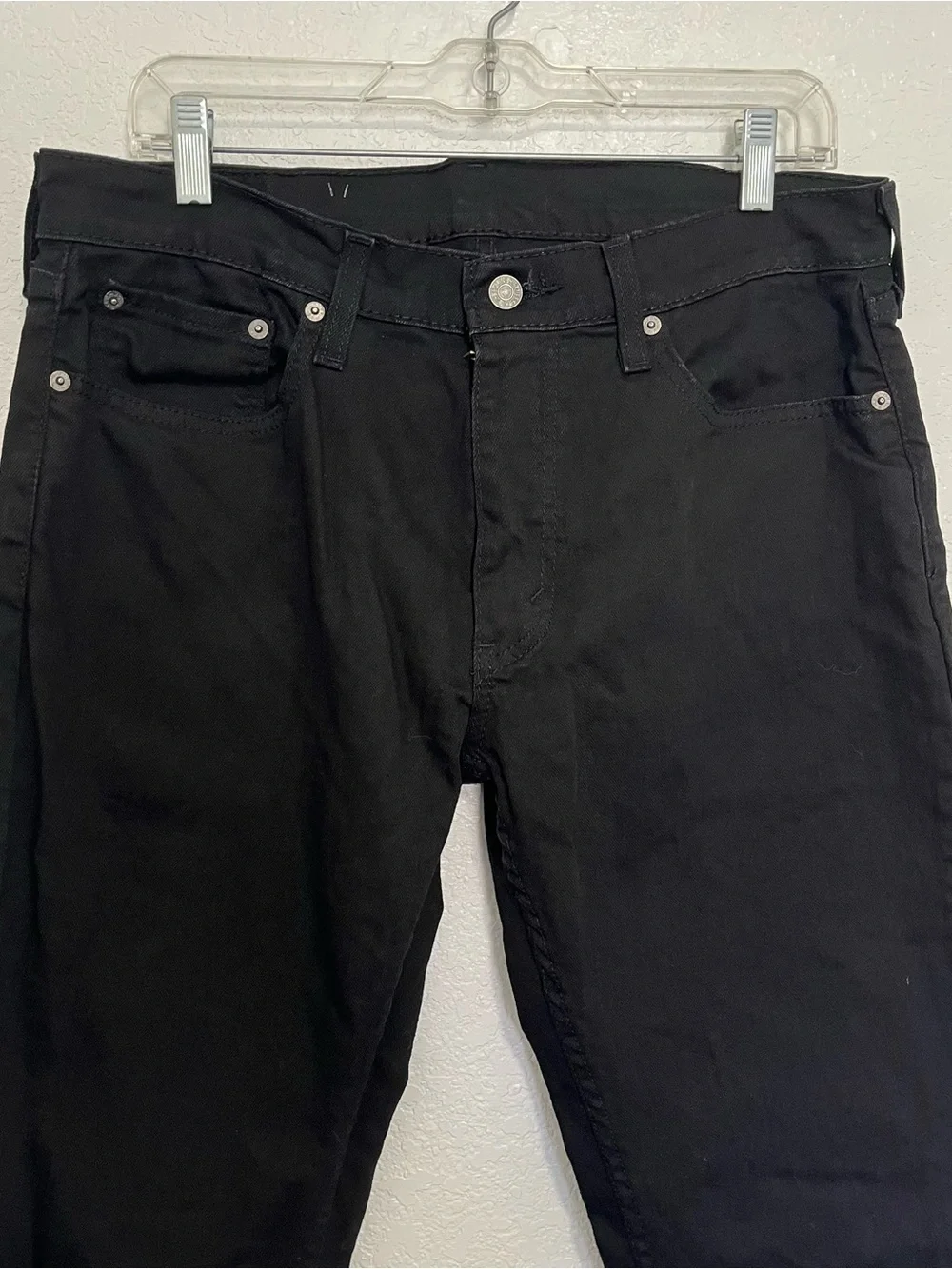 Levis 559 Jeans Mens 33X30 Black Relaxed Fit Straight Leg Denim